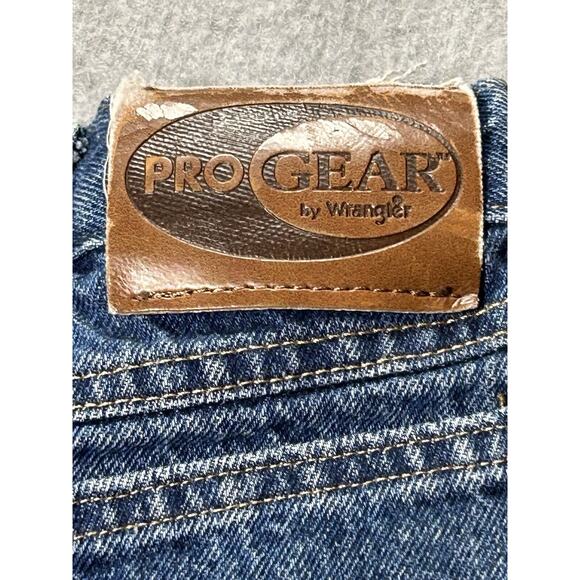 Wrangler Pro Gear Jeans Mens W34 L30 Upland Canvas Brush Guard Hunting Hiking - Picture 16 of 16